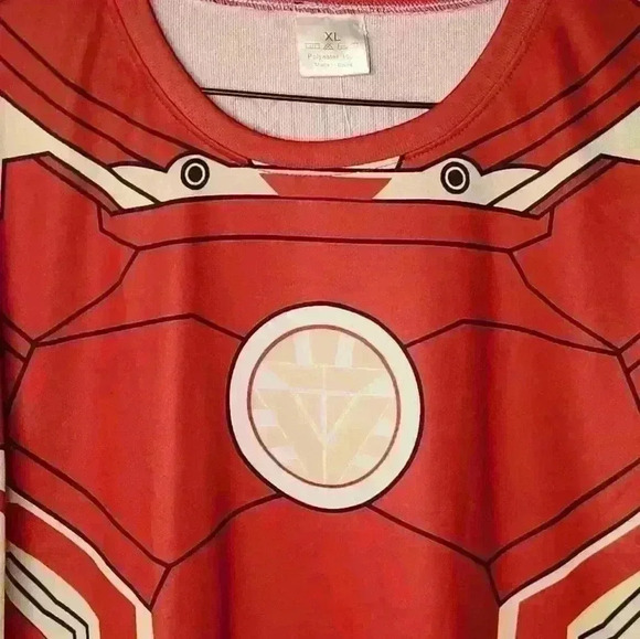 Ironman CoolMax logo shirt size XL NWT red - Picture 3 of 6